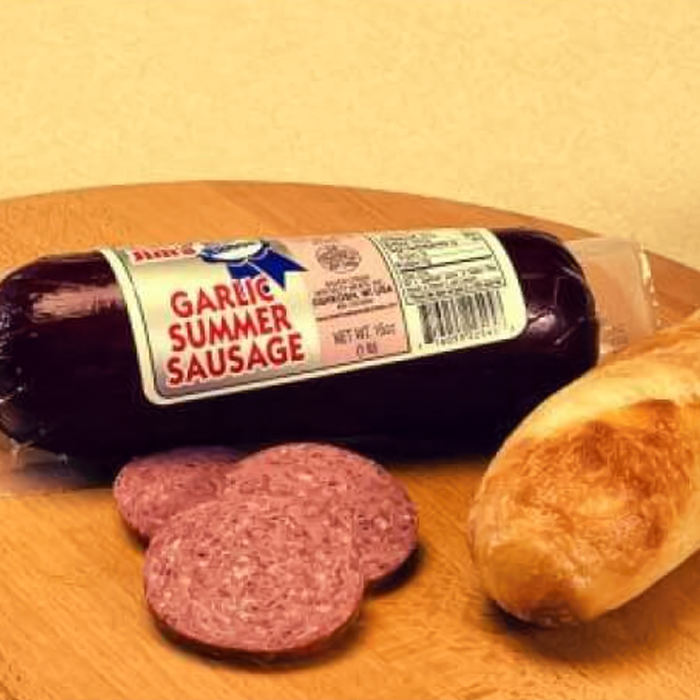 Garlic Been Summer Sausage In Wisconsin