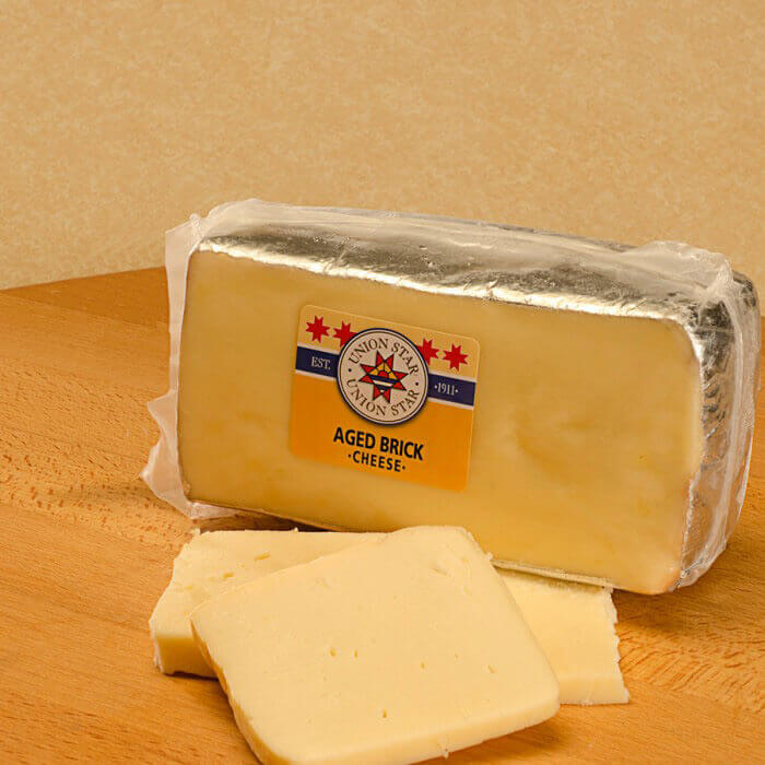 Aged Brick Cheese In Wisconsin
