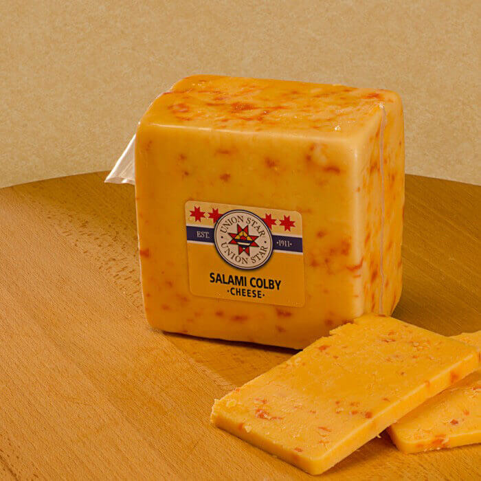 Colby Salami Cheese for sale In Wisconsin
