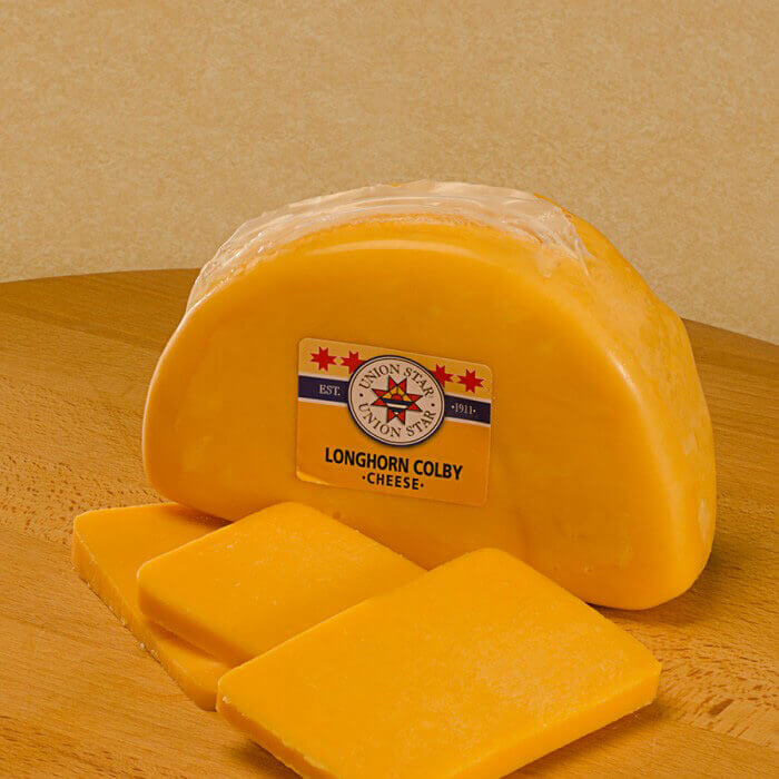 Colby Longhorn Cheese In Wisconsin