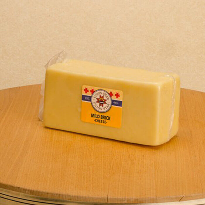 Mild Brick Cheese In Wisconsin
