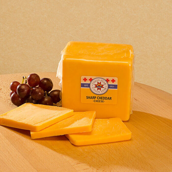Sharp Cheddar Cheese In Wisconsin