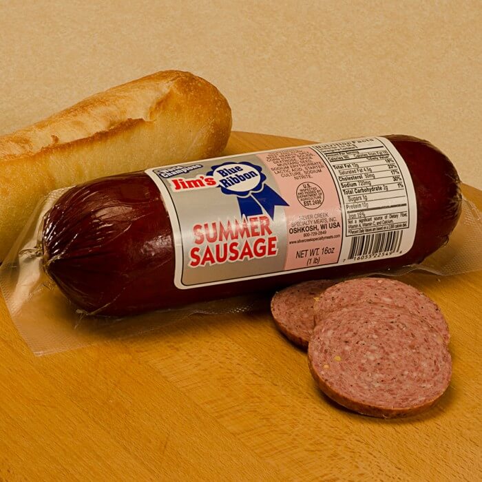 Plain Beef Summer Sausage In Wisconsin