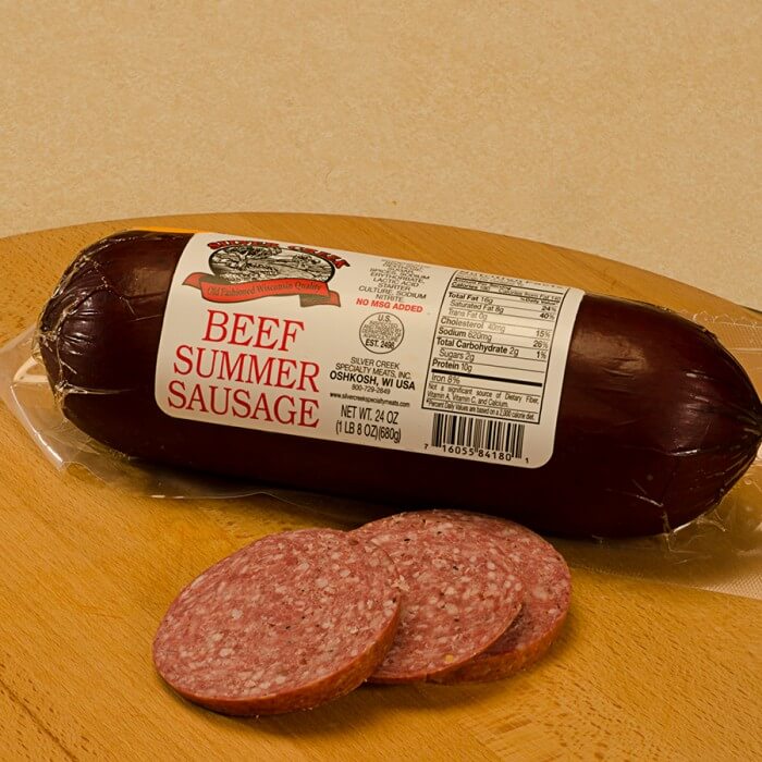 Plain Summer Sausage In Wisconsin